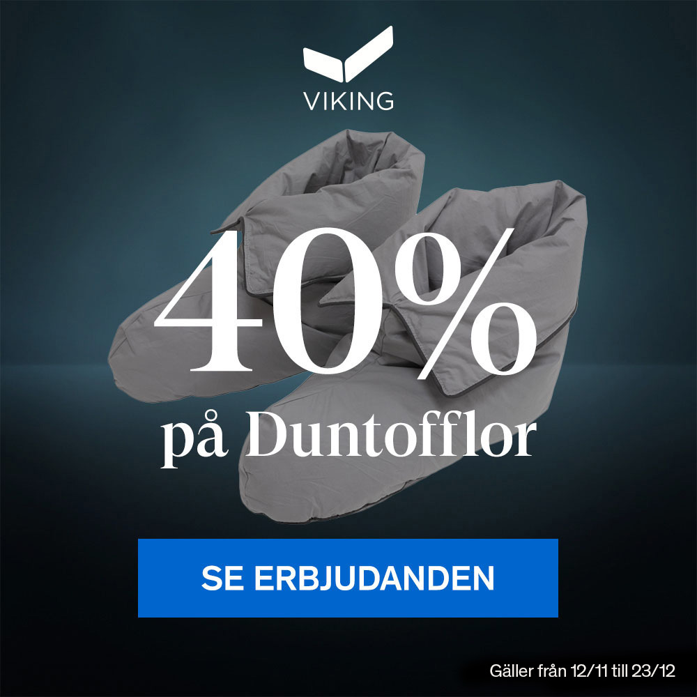 Duntofflor 40%. Se erbjudanden